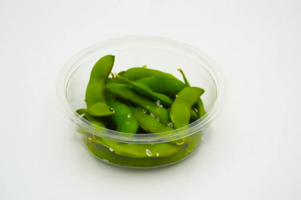 Boiled Edamame with Sea Salt